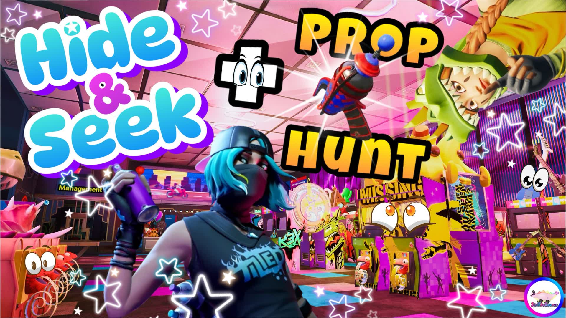 🫣Hide & Seek + Prop Hunt👀 Arcade🕹️