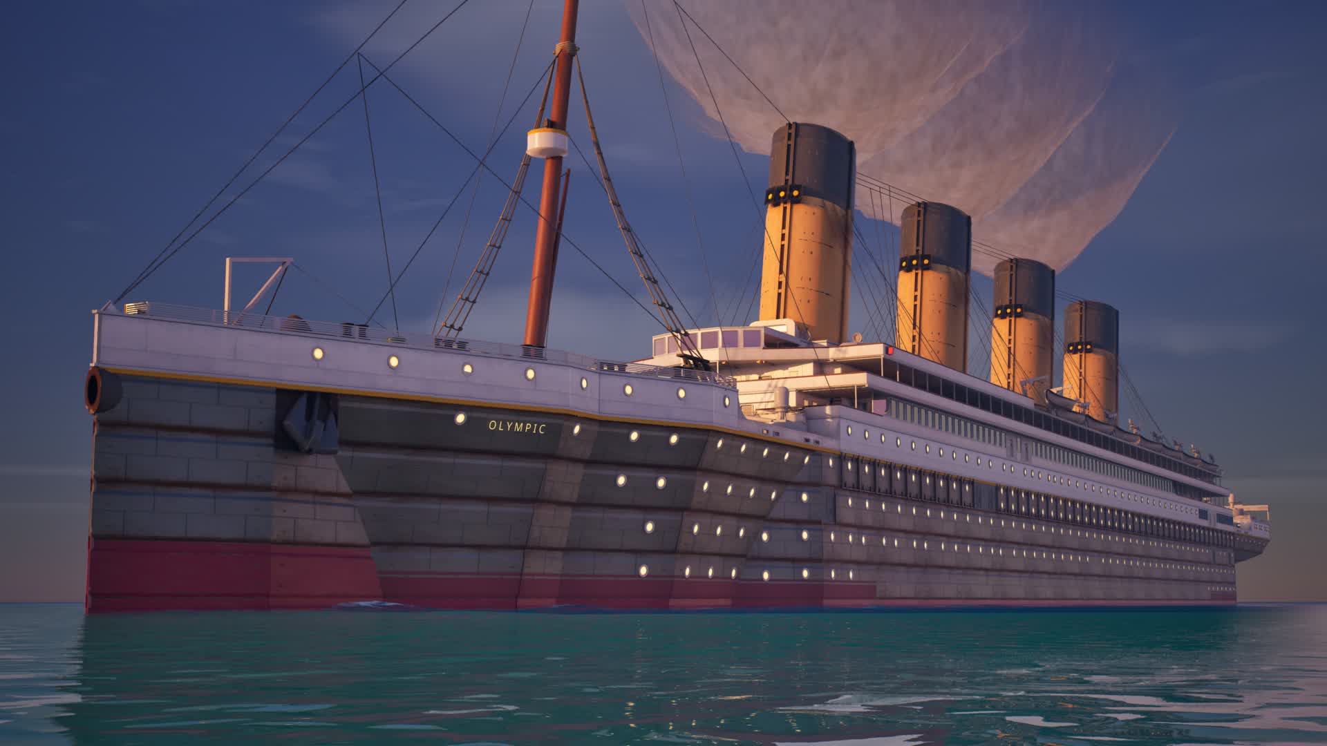 RMS OLYMPIC (1907 DESIGN D) - SHOWCASE