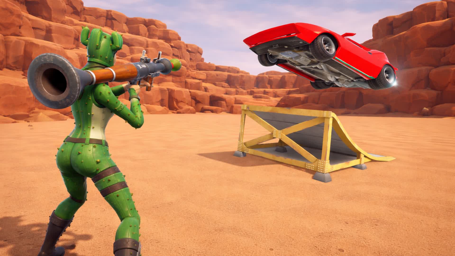 Desert Rockets VS Cars
