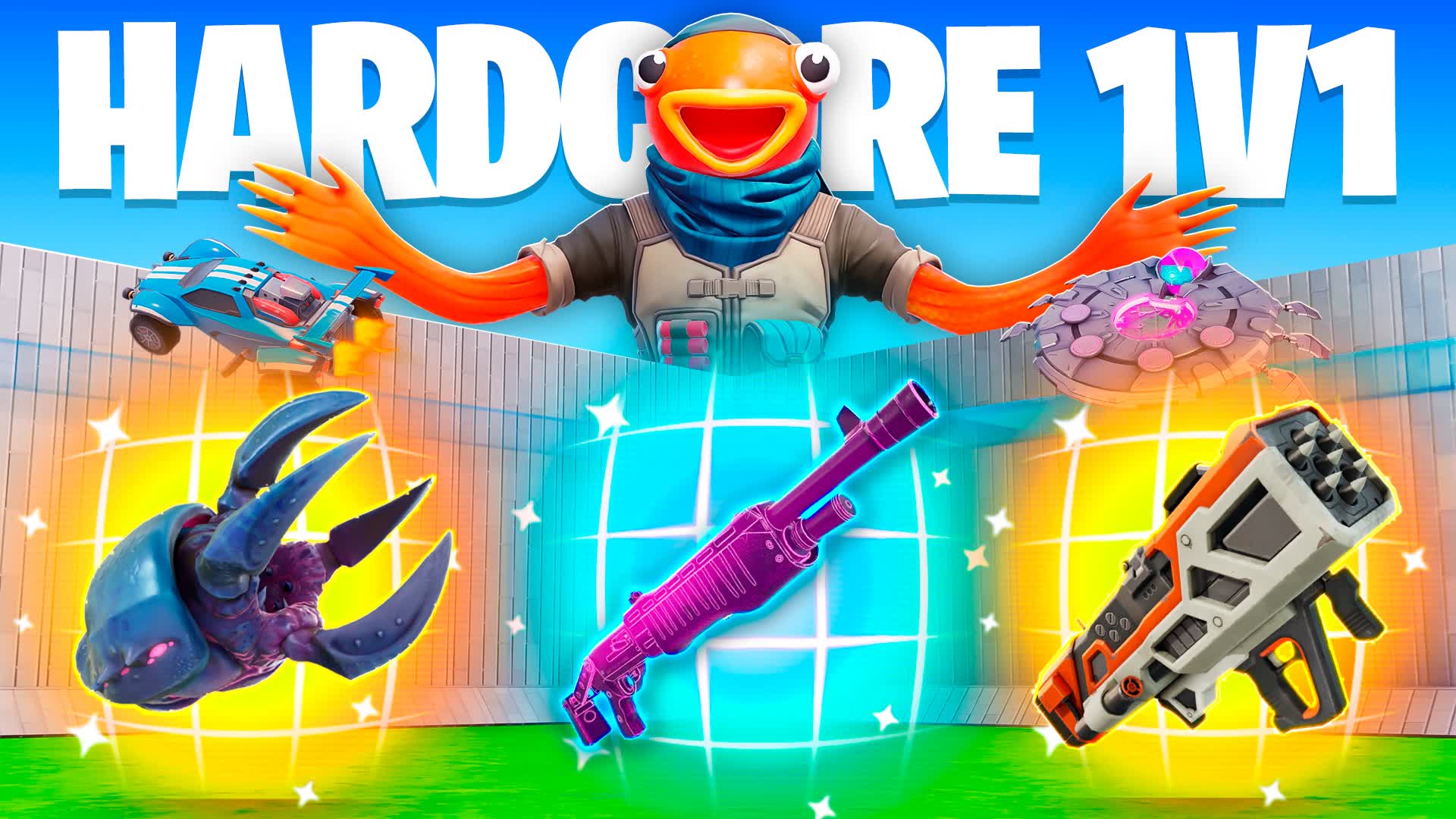 Hardcore 1v1 🔥 All Guns 🔥FFA