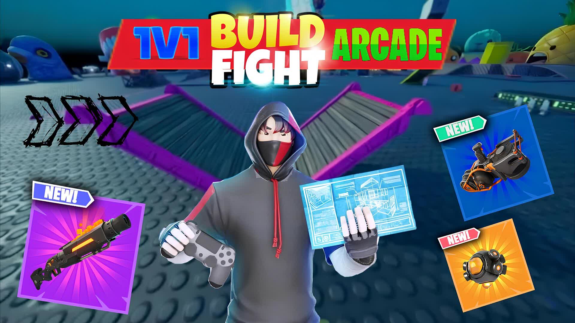 1v1 Build Fight Arcade 🕹