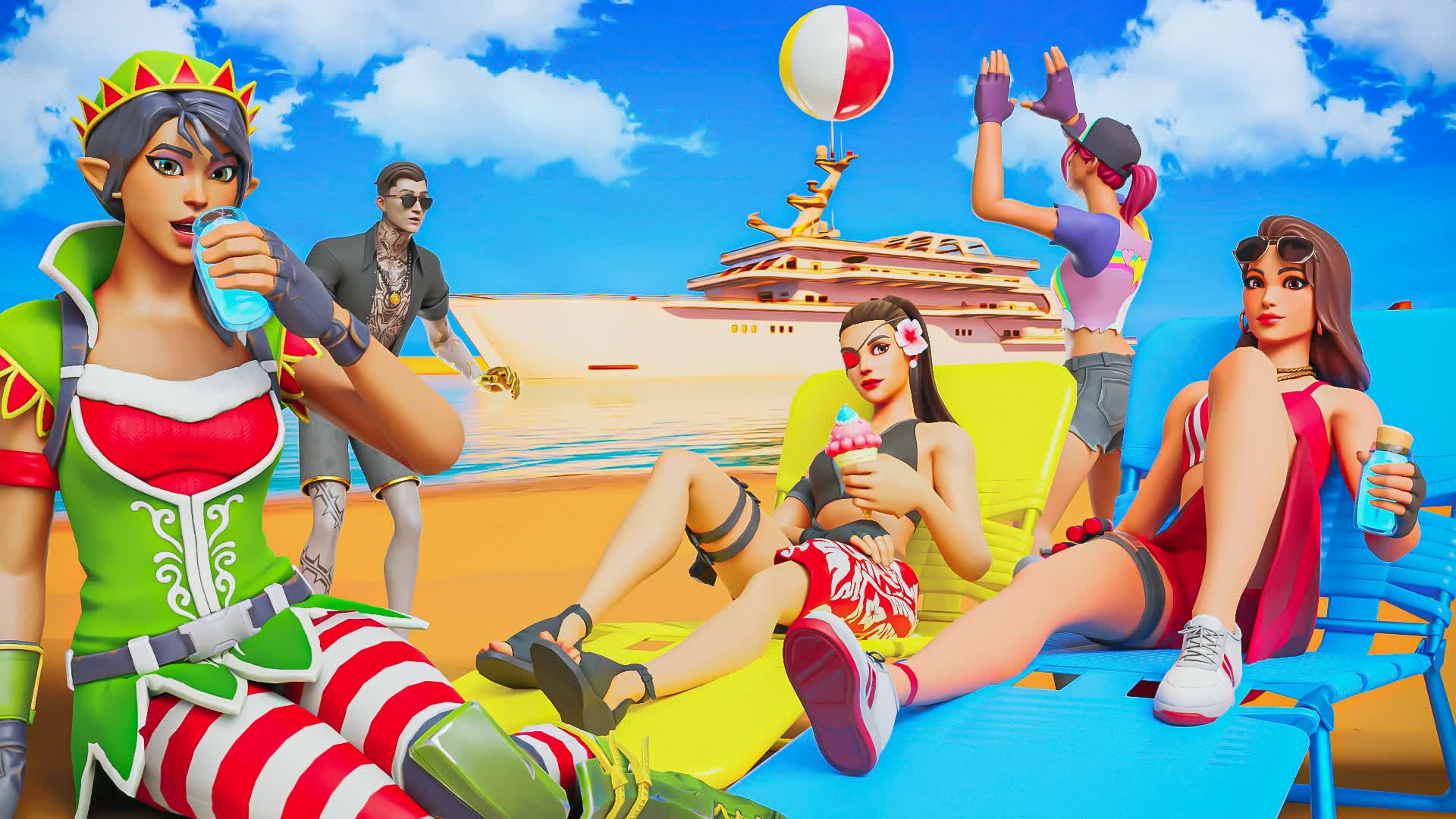 🌞Summer Yacht Deathmatch 10vs10