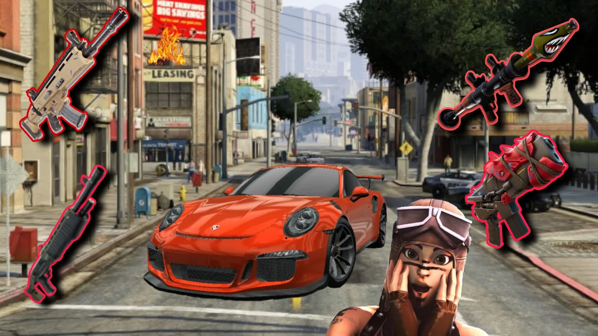 🚔GRAND CITY | CARS AND WEAPONS🔫