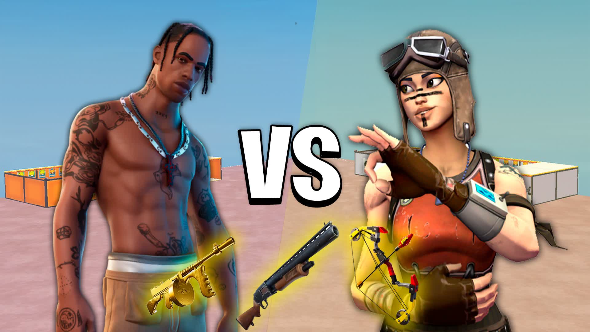 TRAVIS SCOTT VS RENEGADE [ZONE WARS]