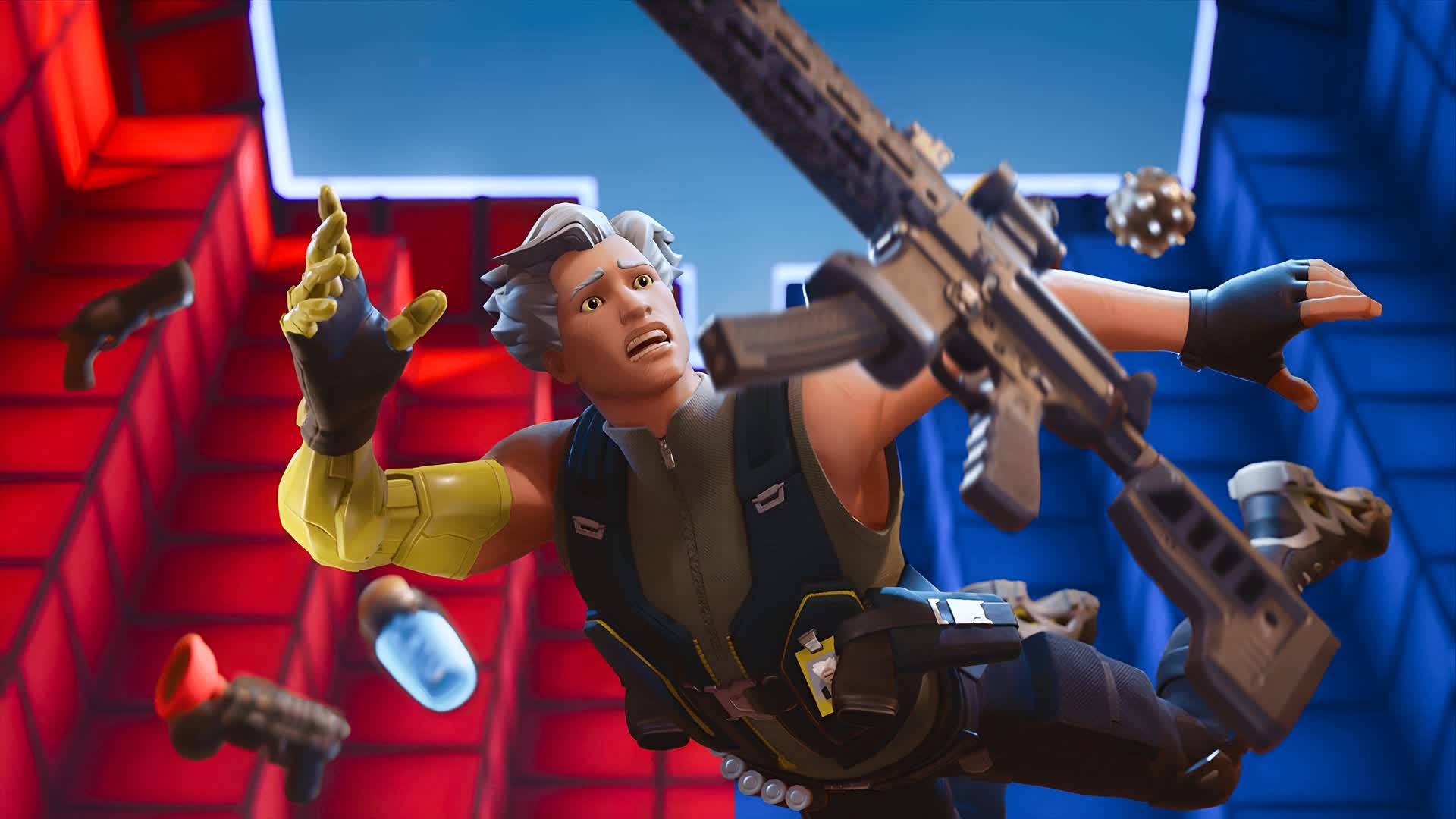 The pit red vs blue