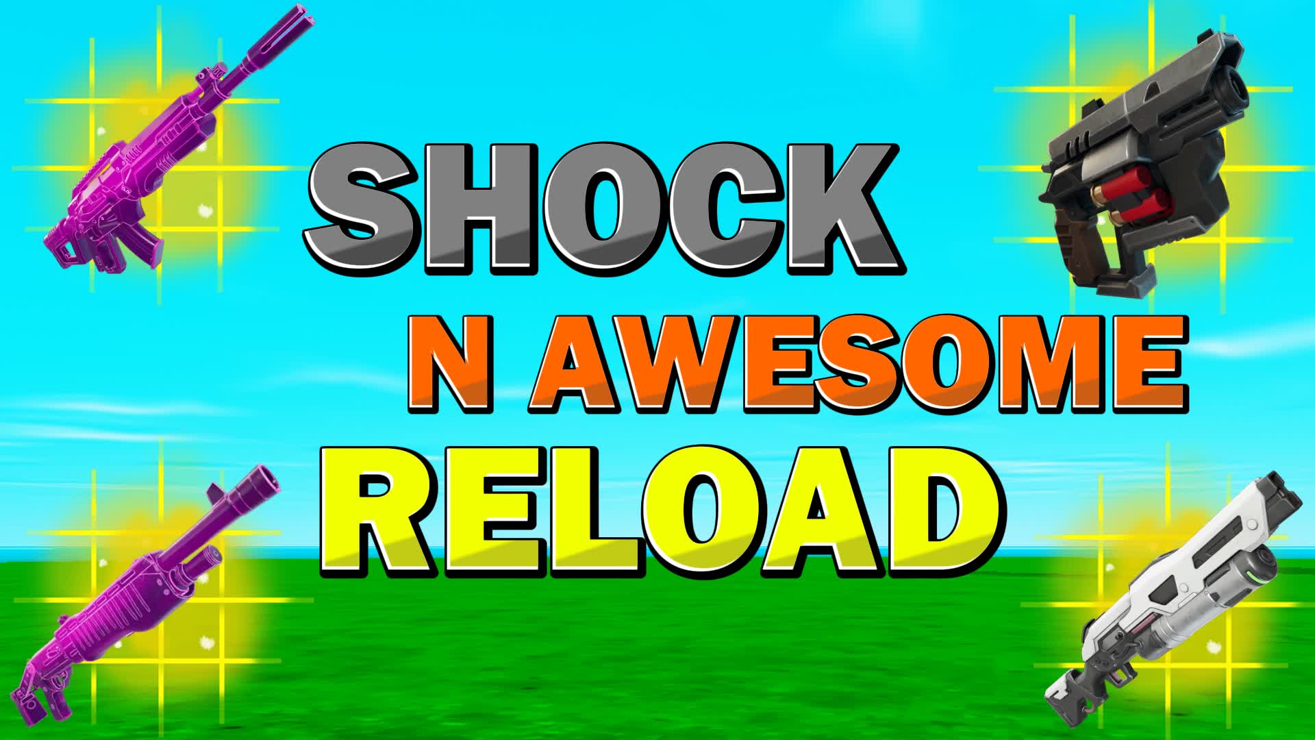 1v1v1 SHOCK N AWESOME RELOAD FFA