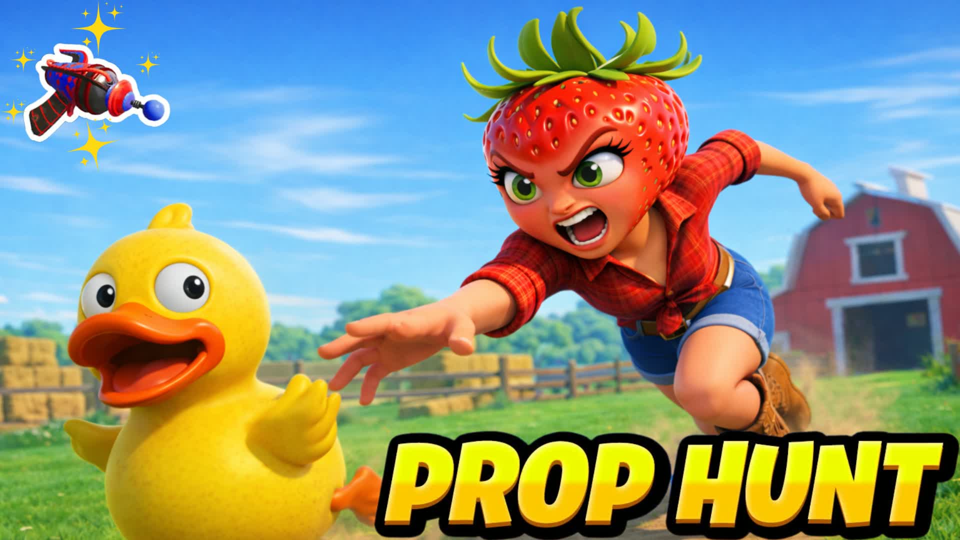 🐮CRAZY FARM PROP HUNT 🐔