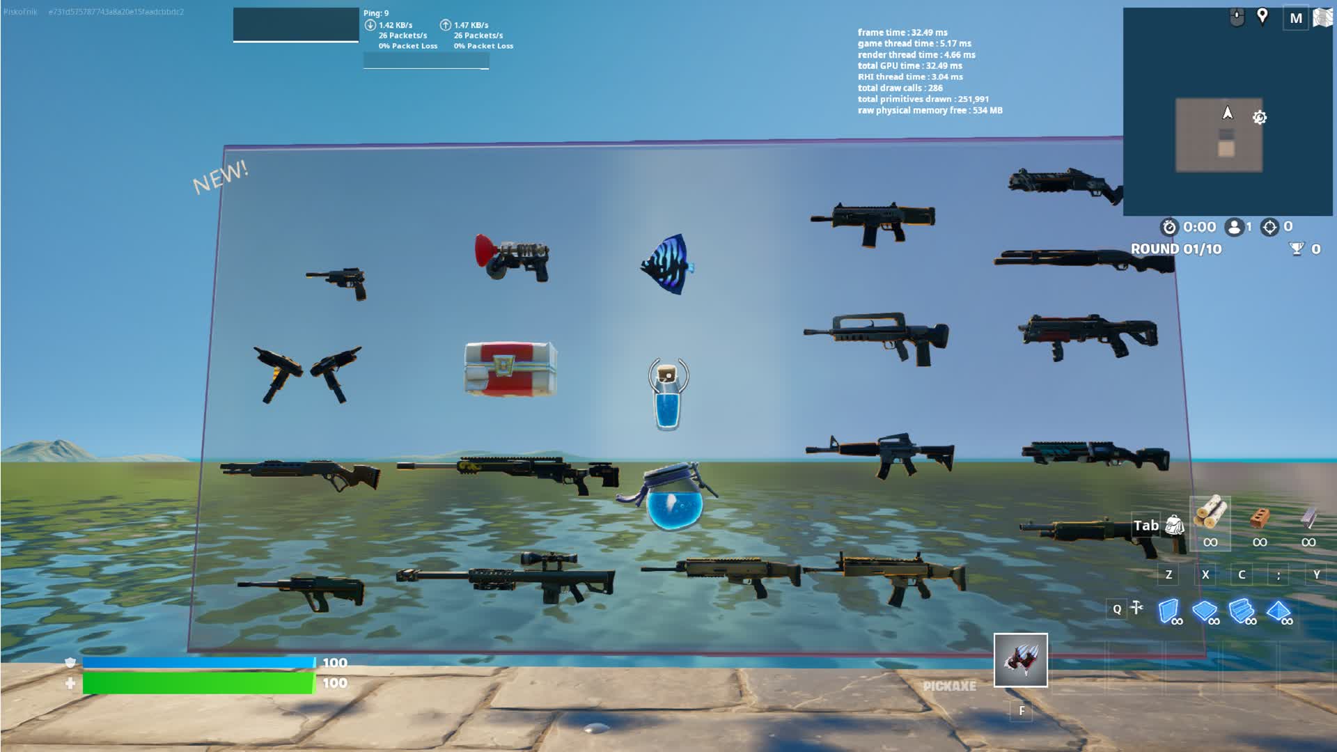 crazy 1v1 (custom fov)
