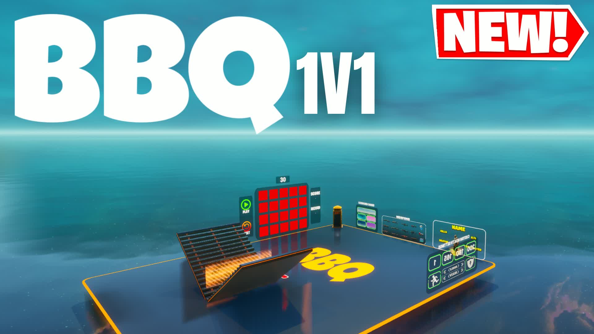 BBQ 1V1 BUILDFIGHT