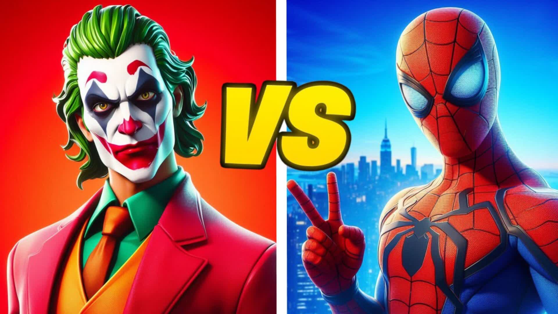 JOKER VS SPIDERMAN