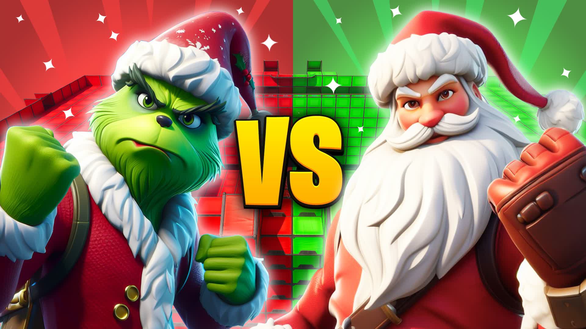 ⭐ WINTER HEROES RED VS GREEN 🎄