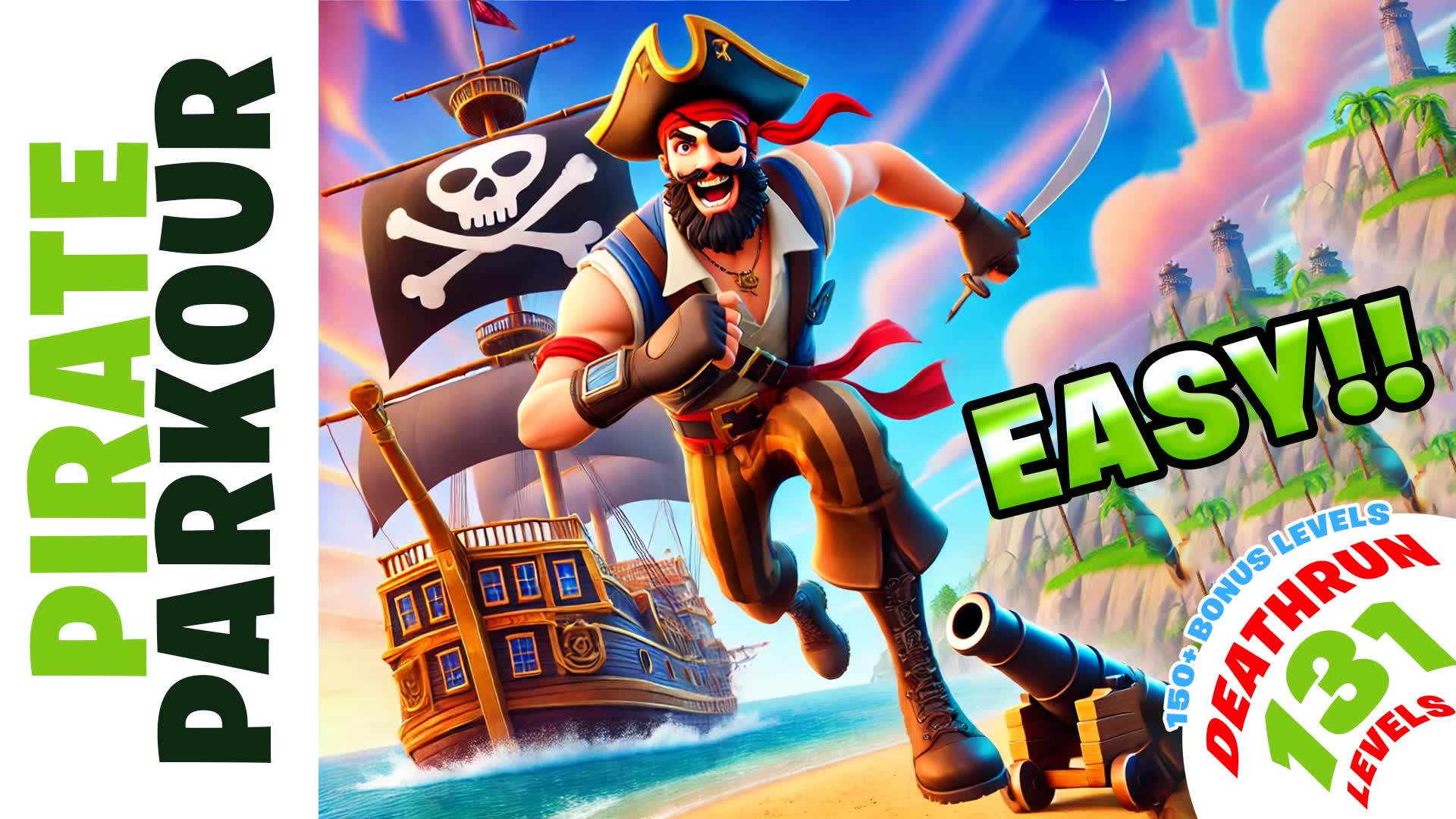 PIRATE PARKOUR 131+ DEATHRUN