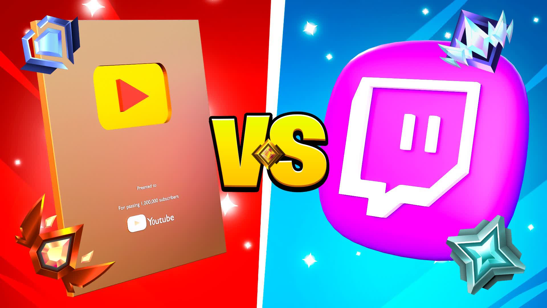 🔴 YOUTUBE VS TWITCH 🟣