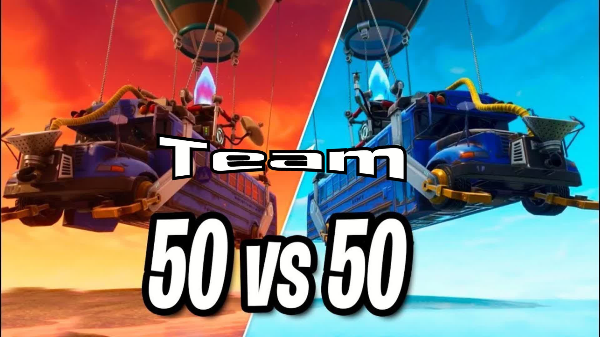 50 vs 50 team