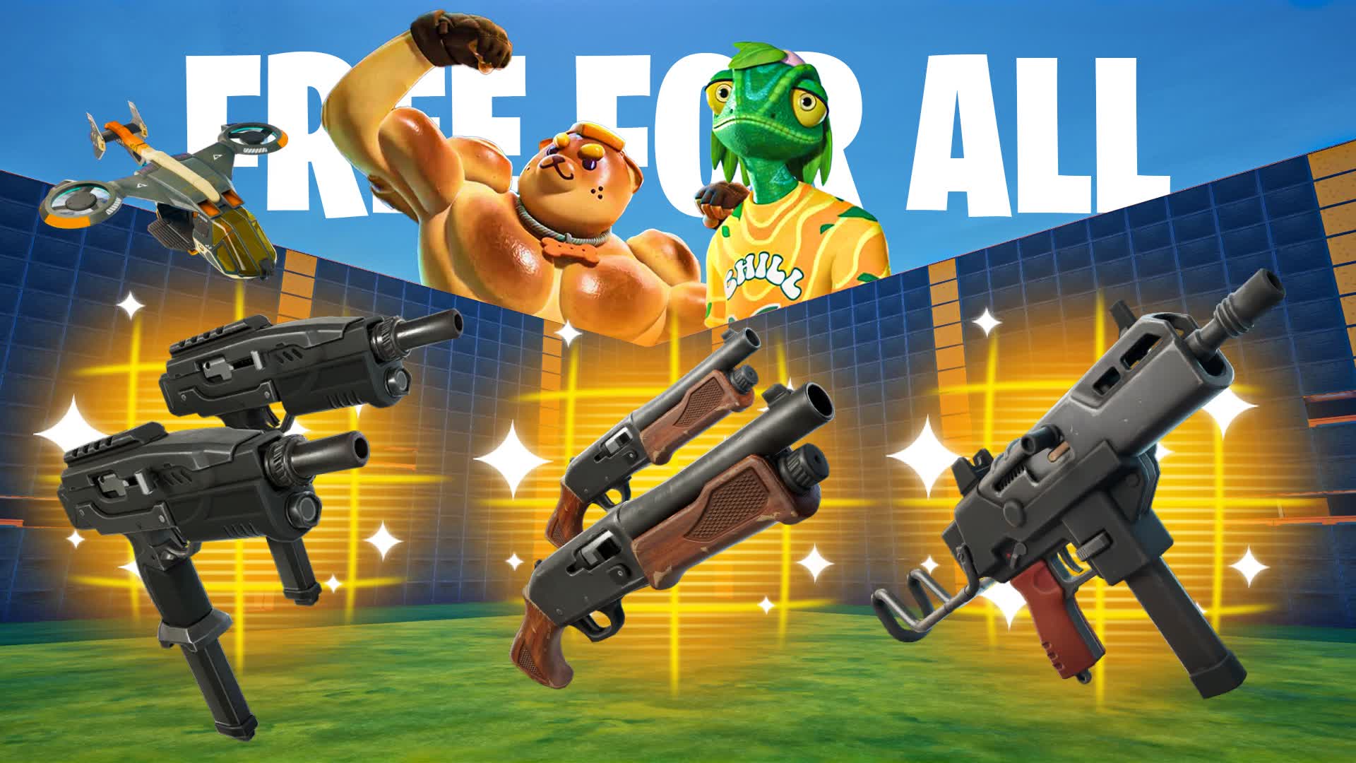 FFA Arena. Free Building.