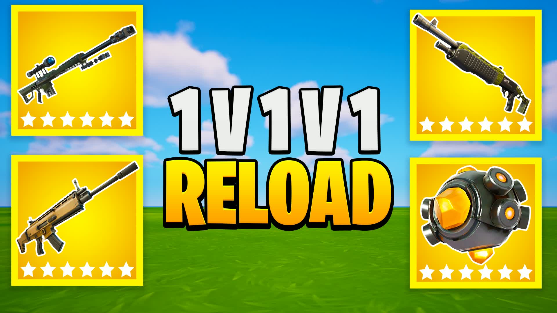 1V1V1 RELOAD FOR 16 PLAYERS