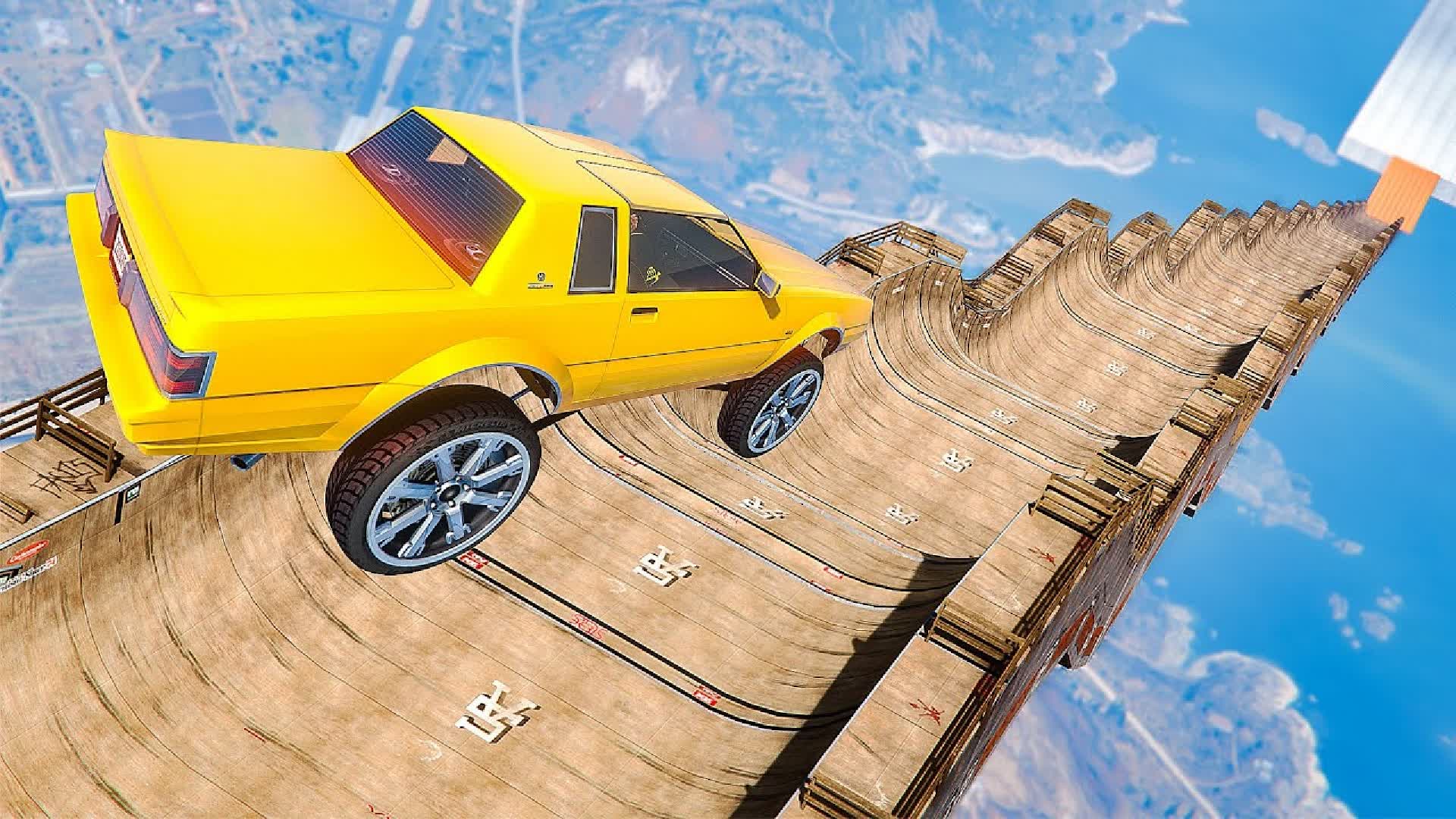 🏁 Easy mega ramp | cars 🚗