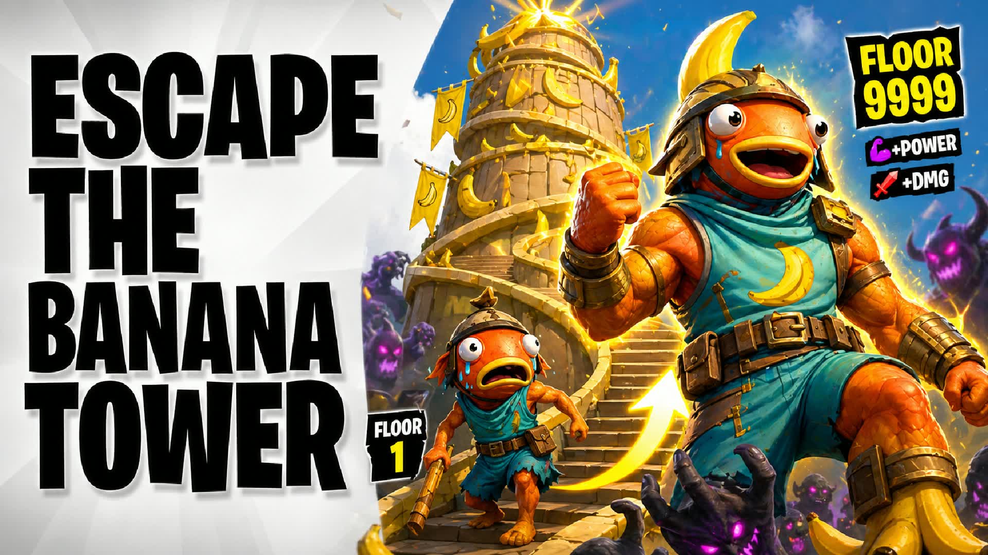 ESCAPE BANANA TOWER [ROGUELIKE]