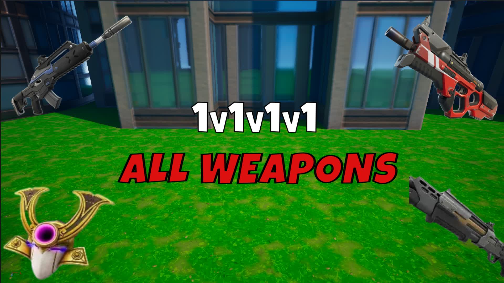 1v1v1v1 FFA All weapons