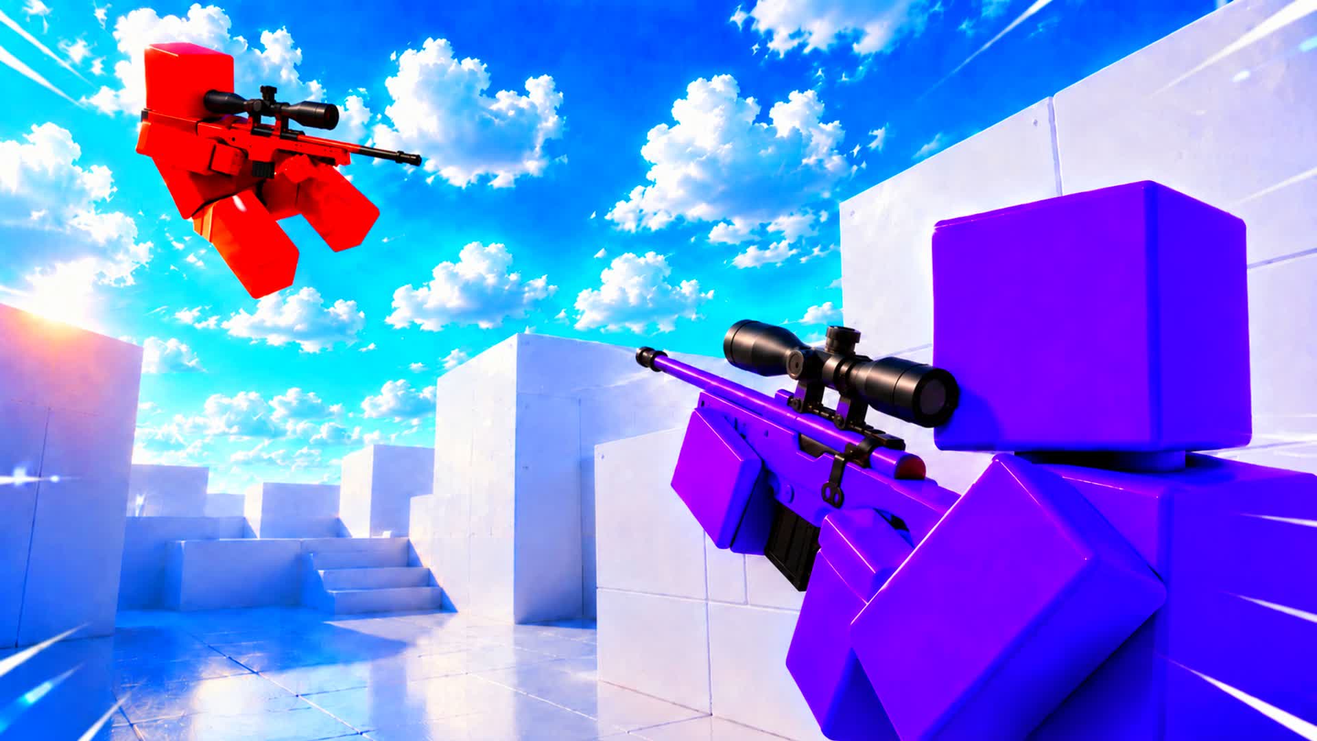 IMPOSSIBLE! RIVALS RED VS BLUE 🔴🔵PADG8