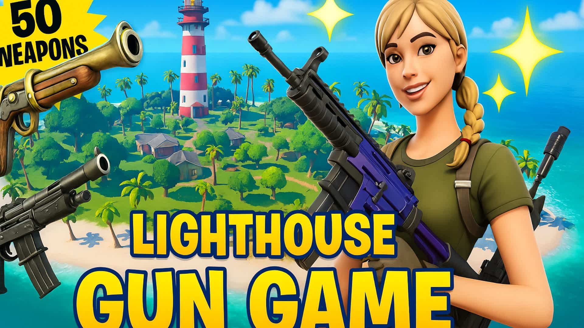 🌴 GUN GAME LIGHTHOUSE 🌴