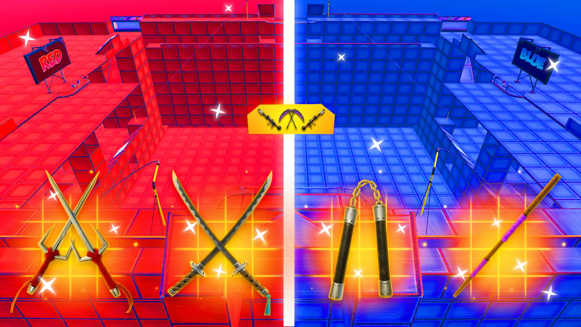 ⚔️ TMNT RED VS BLUE 🔴🔵