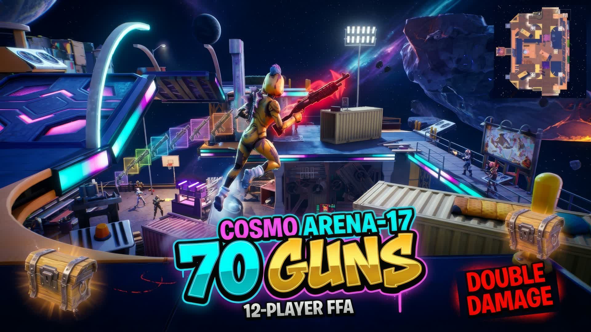 COSMO ARENA-17: THE ULTIMATE GUN GAME 🌌