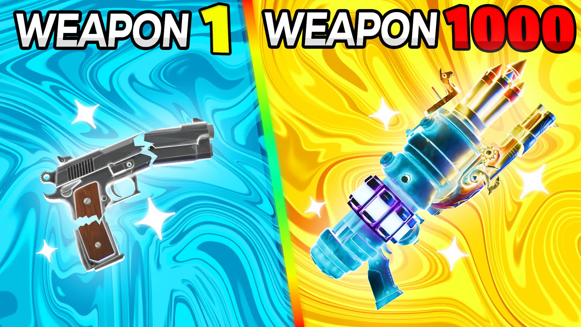 ⭐️ MEGA ULTIMATE GUN GAME🔫 ONE SHOT 🎯