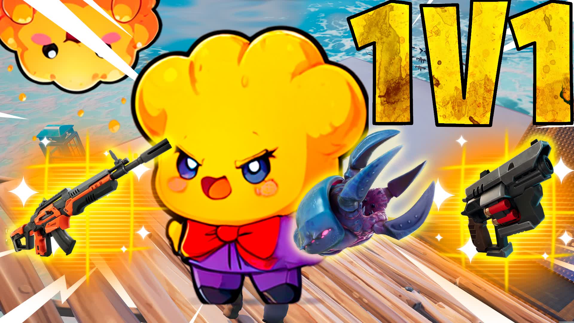 1v1 sponge