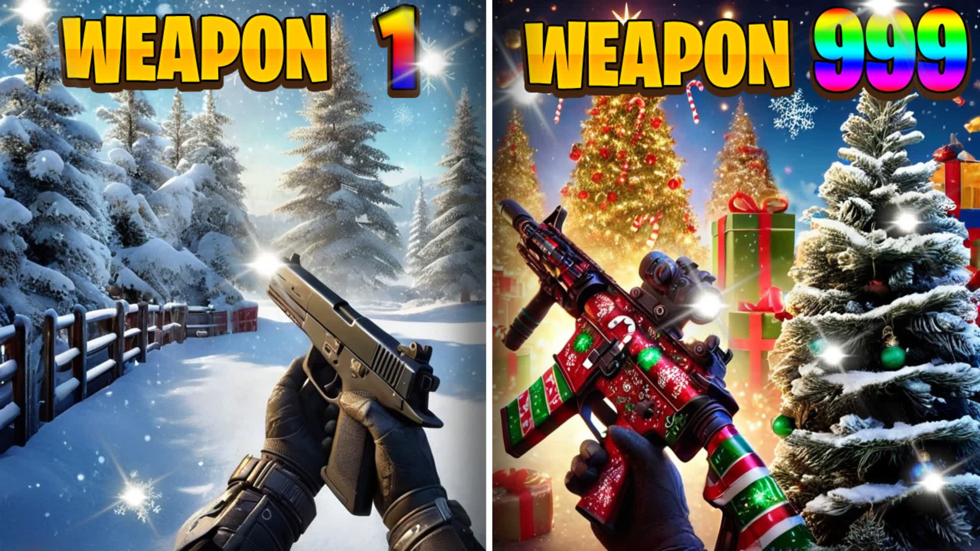 CHRISTMAS🎄GUN GAME🔫