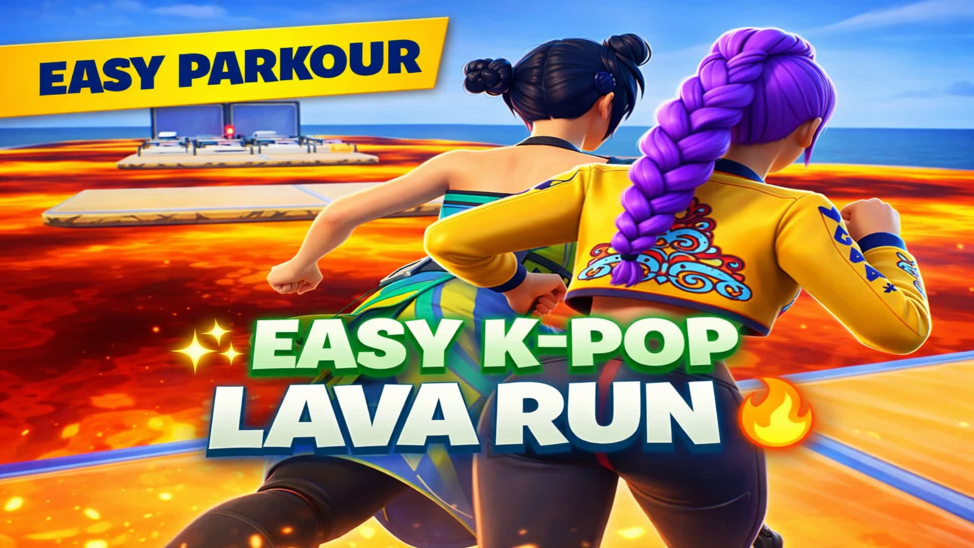 ✨ EASY K-POP LAVA RUN 🔥