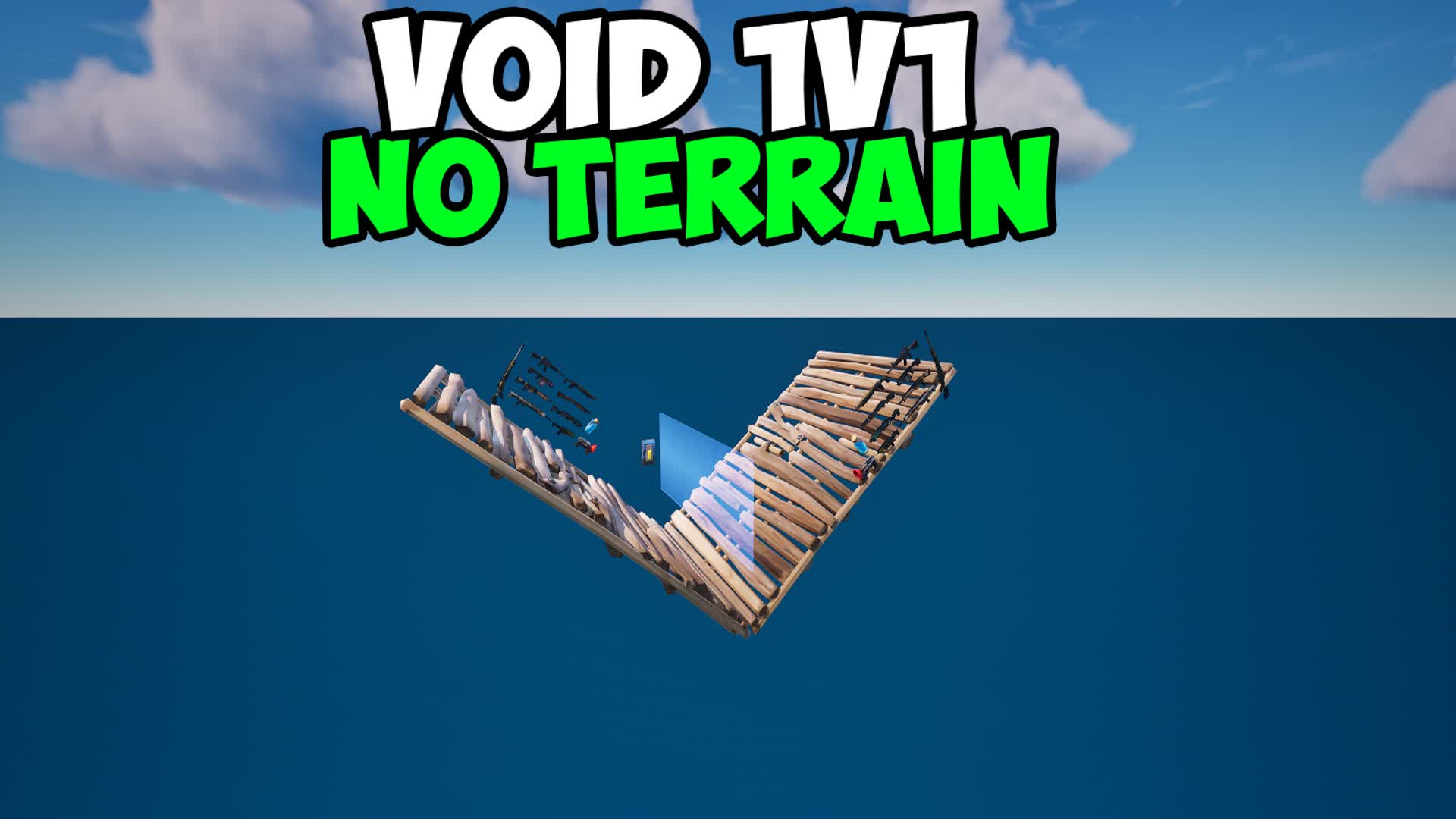 NO TERRAIN 1v1 BUILD FIGHTS 📝