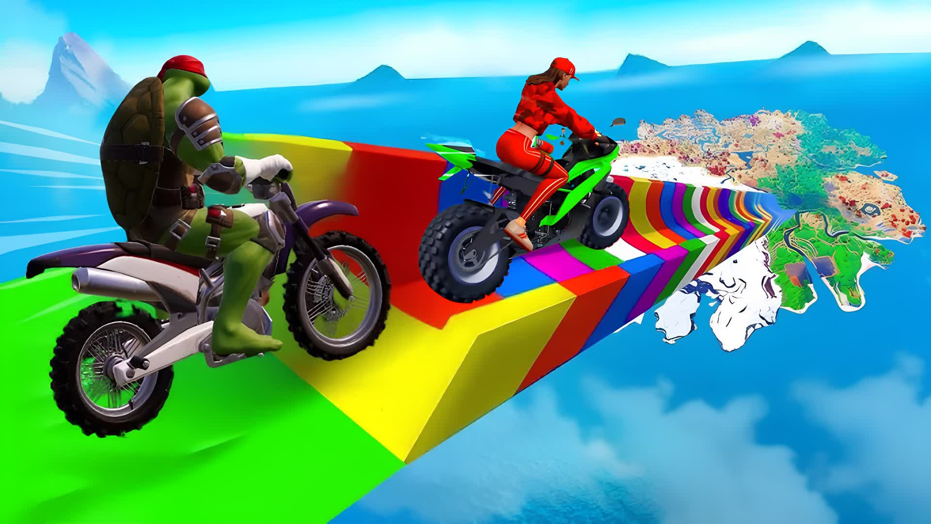 TMNT - Mega Ramp - ALL CARS