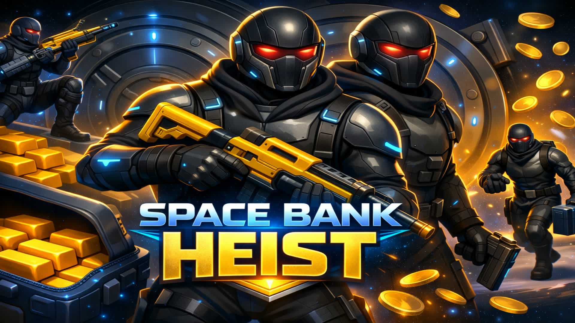 Space BANK HEIST [ROGUELIKE]