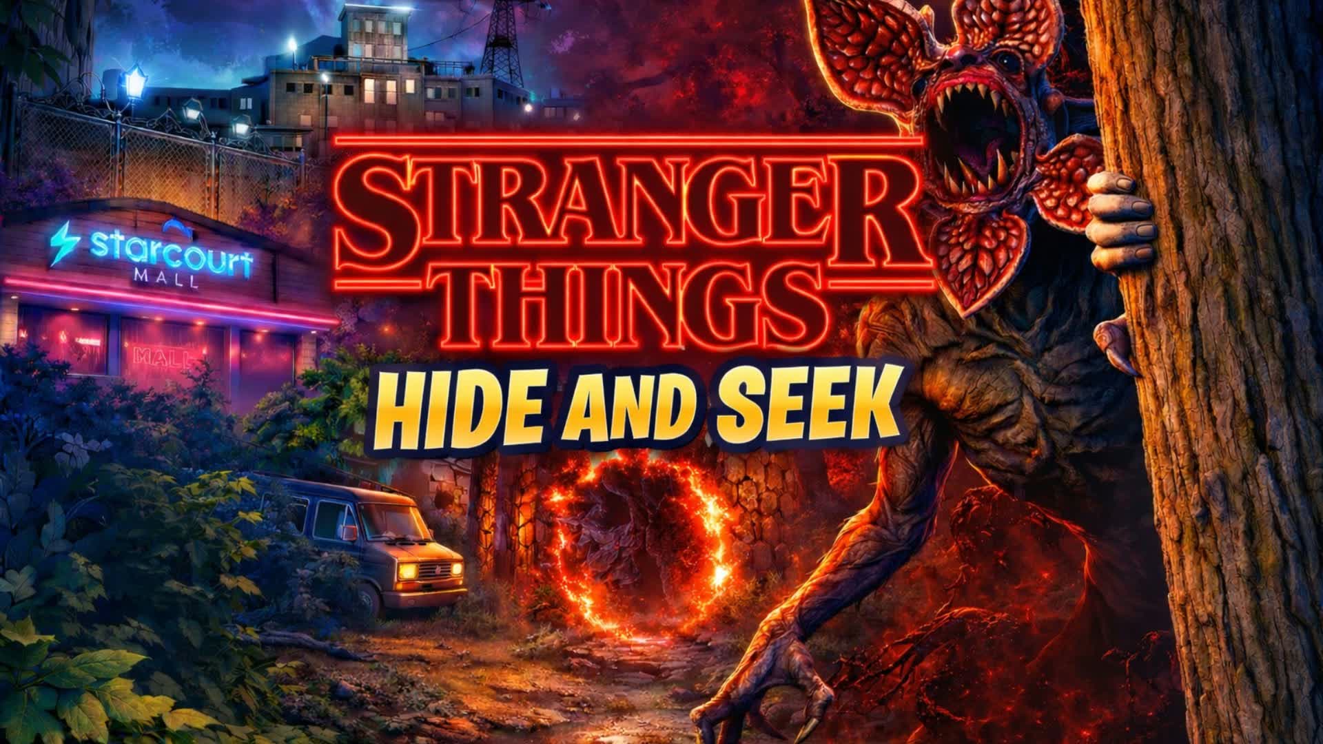 STRANGER THINGS CRAZY HIDE AND SEEK