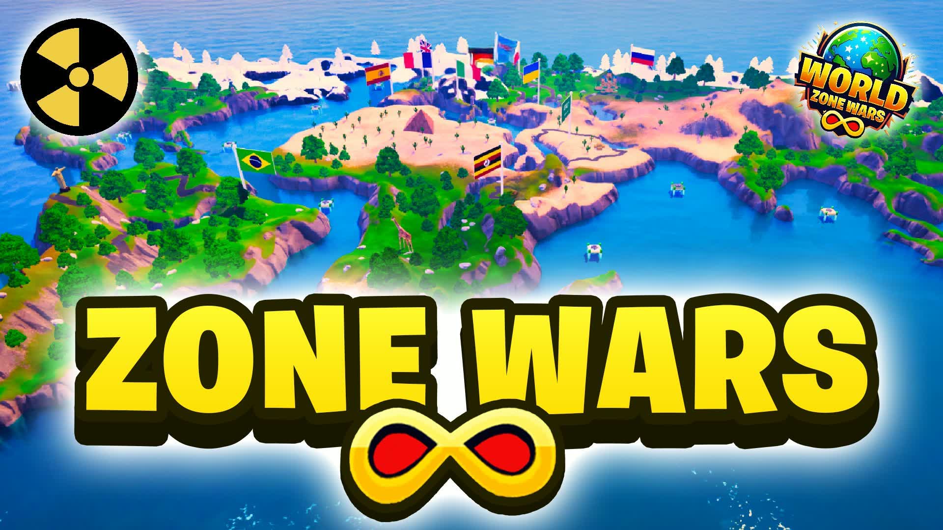 WORLD ZONE WARS 🌎SOLO RANKED ENDGAME