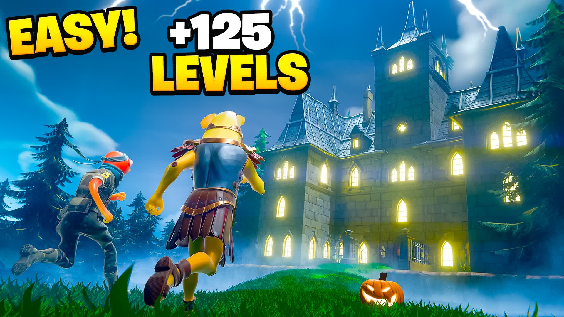 ⭐SPOOKY PARKOUR DEATHRUN!⭐