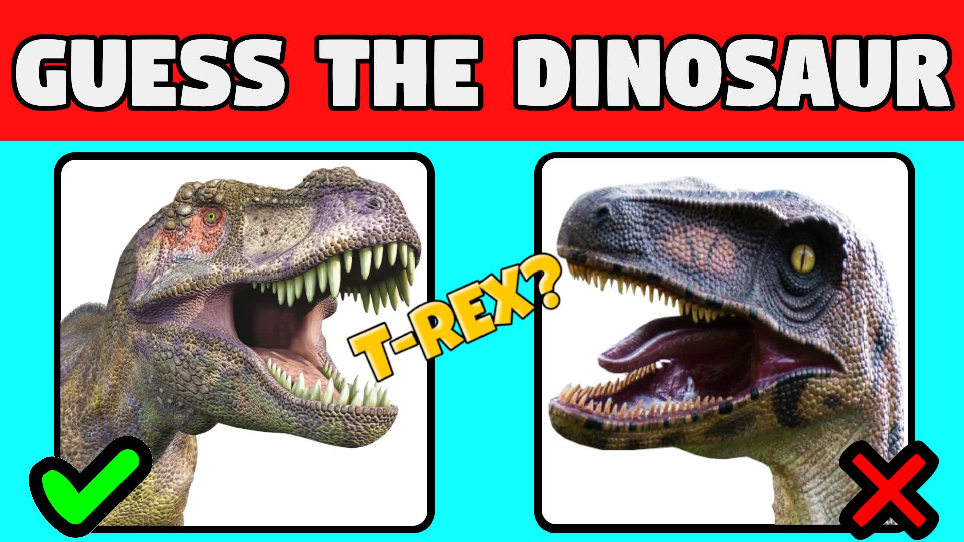 GUESS THE DINOSAUR 🦕