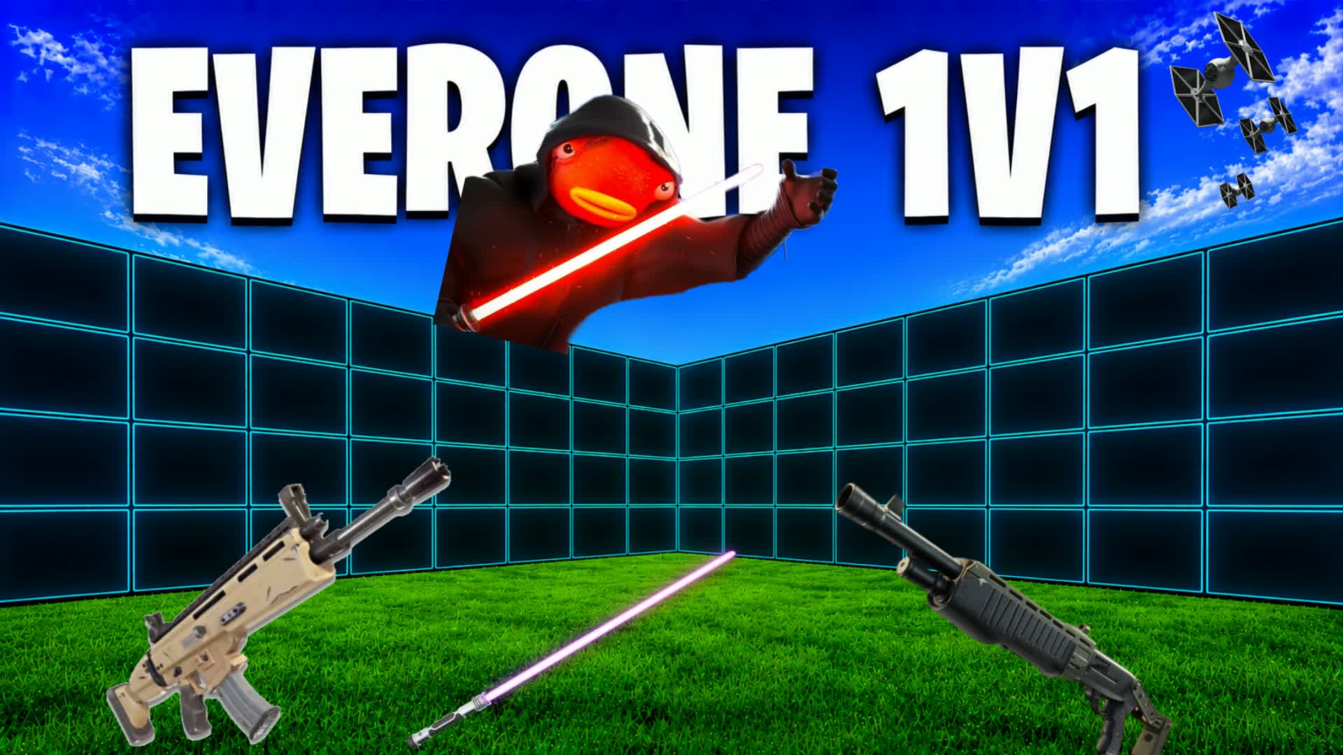 1v1 everyone star galacite