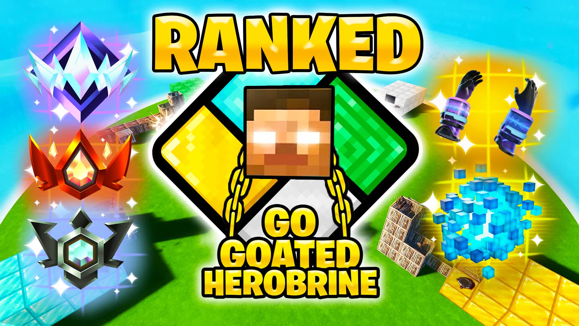 Herobrine GO GOATED! Zone Wars 🌀