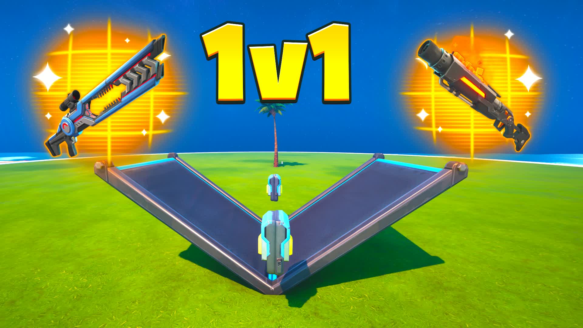1v1 Island ALL GUNS 1v1 👑
