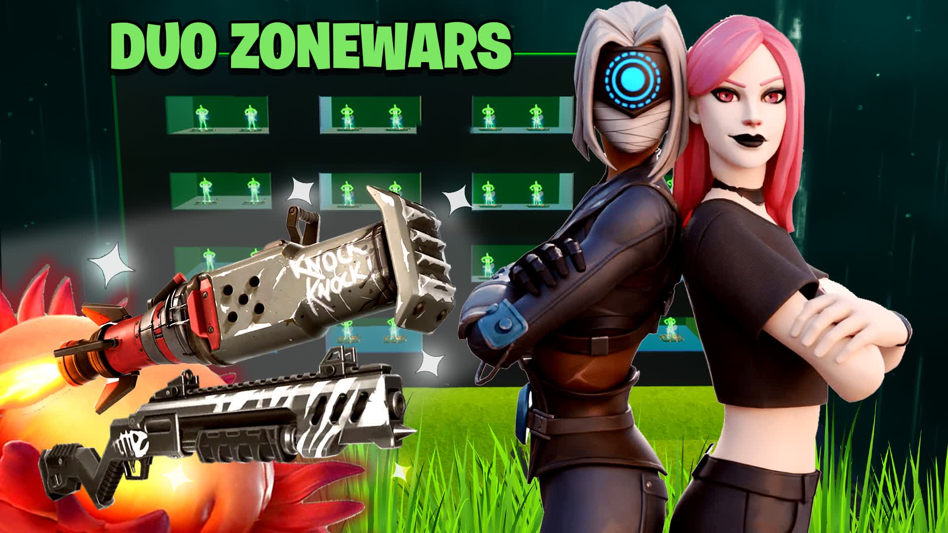 MG Duos Zone Wars (32 PLAYERS)
