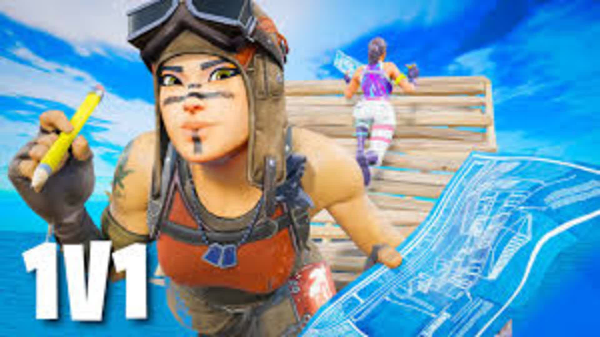 JUST 1V1 BUILD FIGHT 📝
