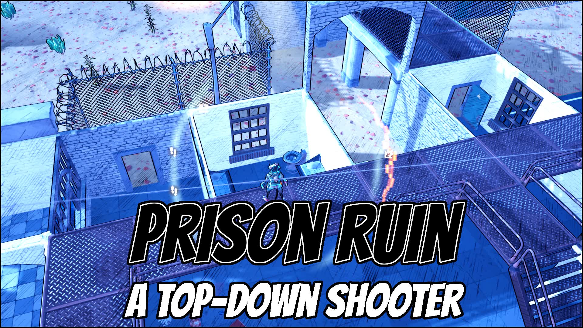 Prison Ruin: a Top-down Shooter