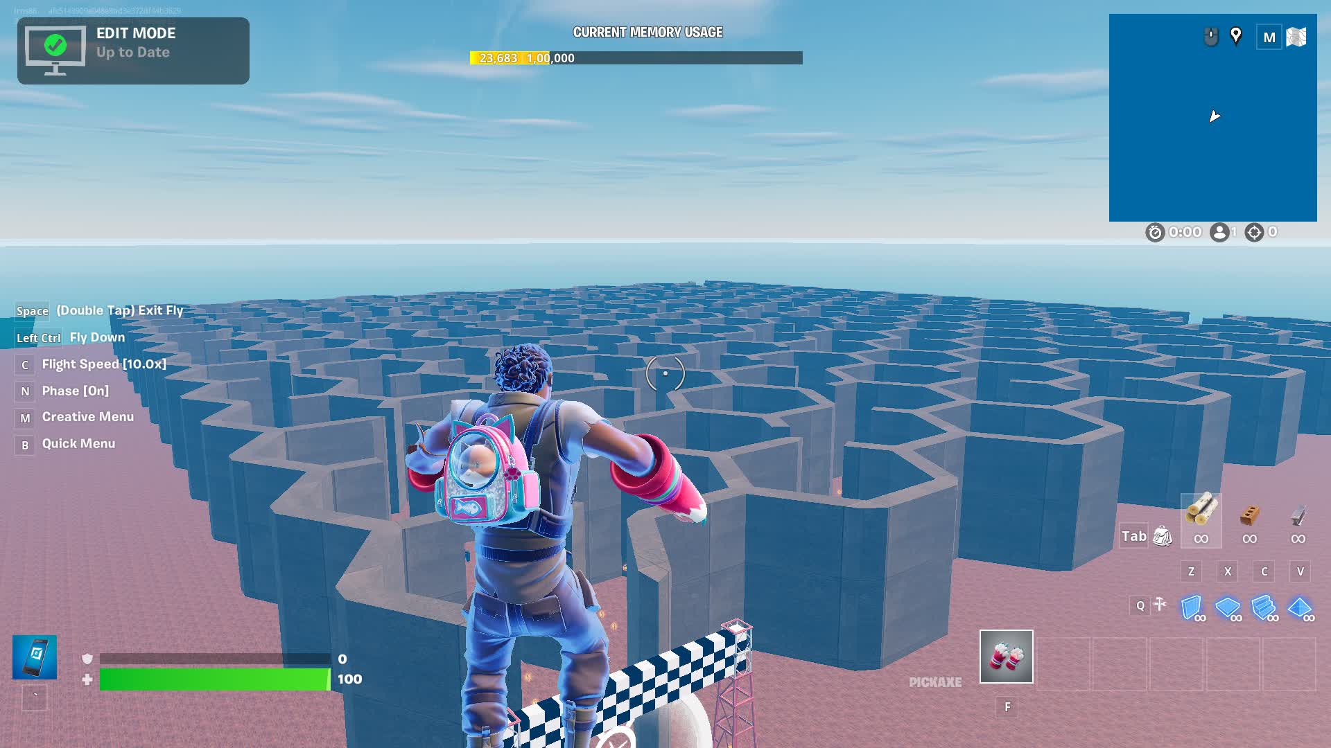 Honeycomb Maze with Car