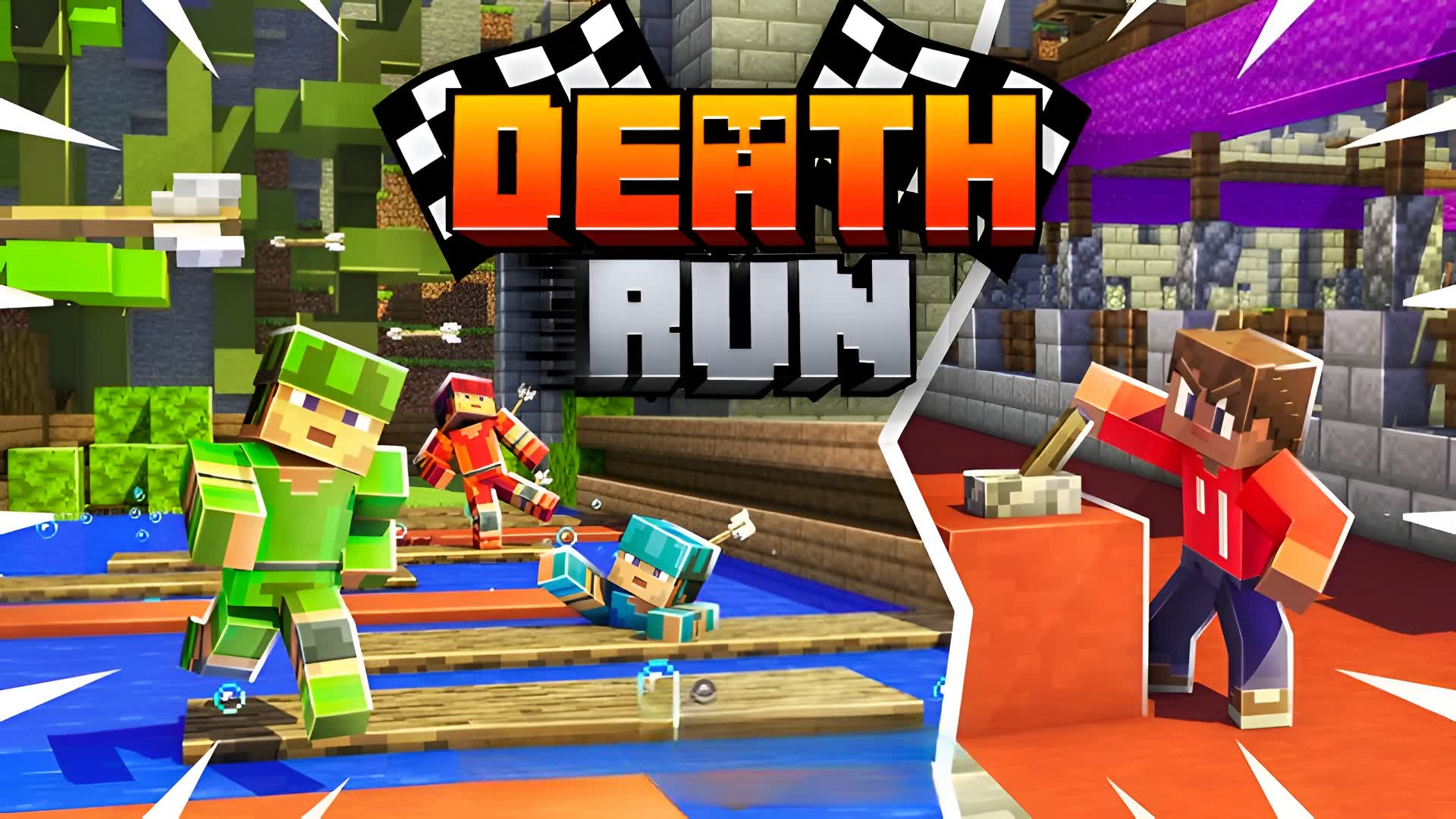 MINECRAFT PARKOUR DEATHRUN 🤖