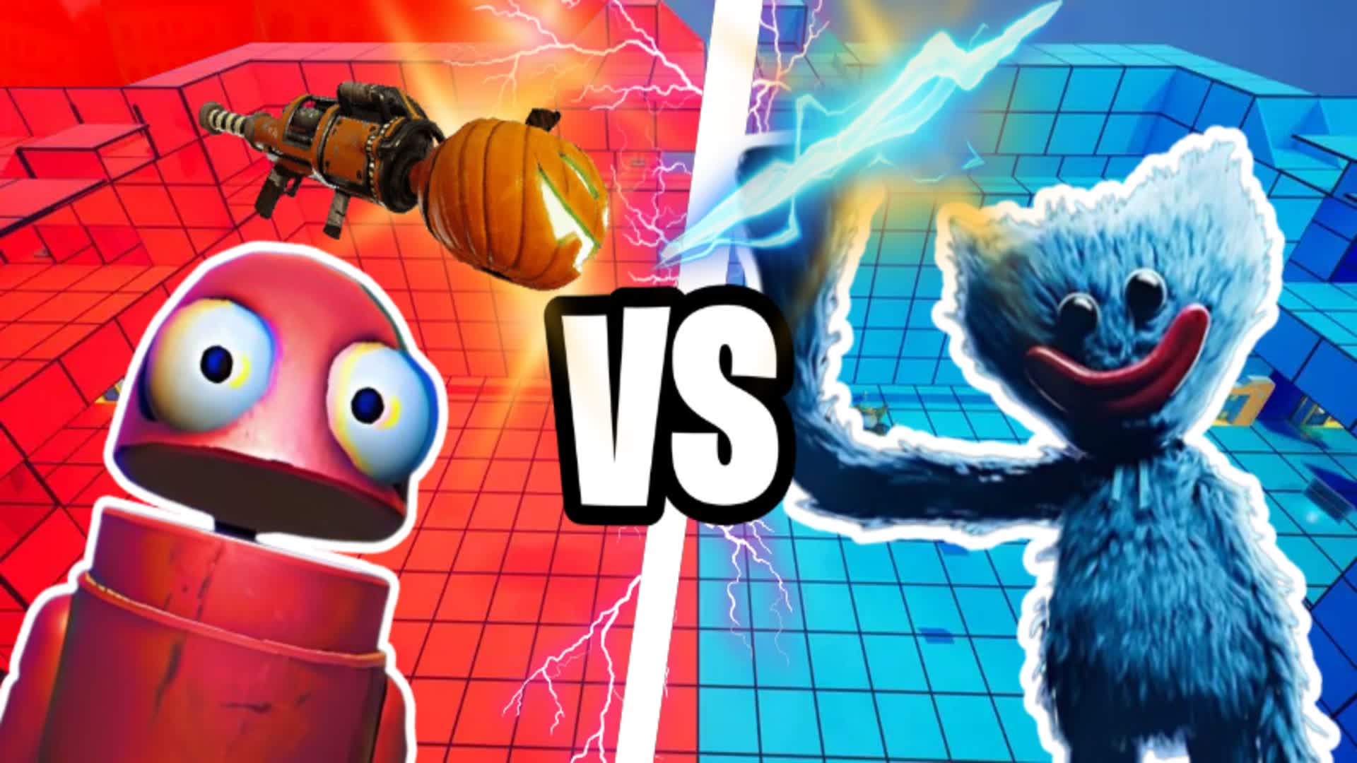 REPO VS POPPY 🔴🔵 RED VS BLUE