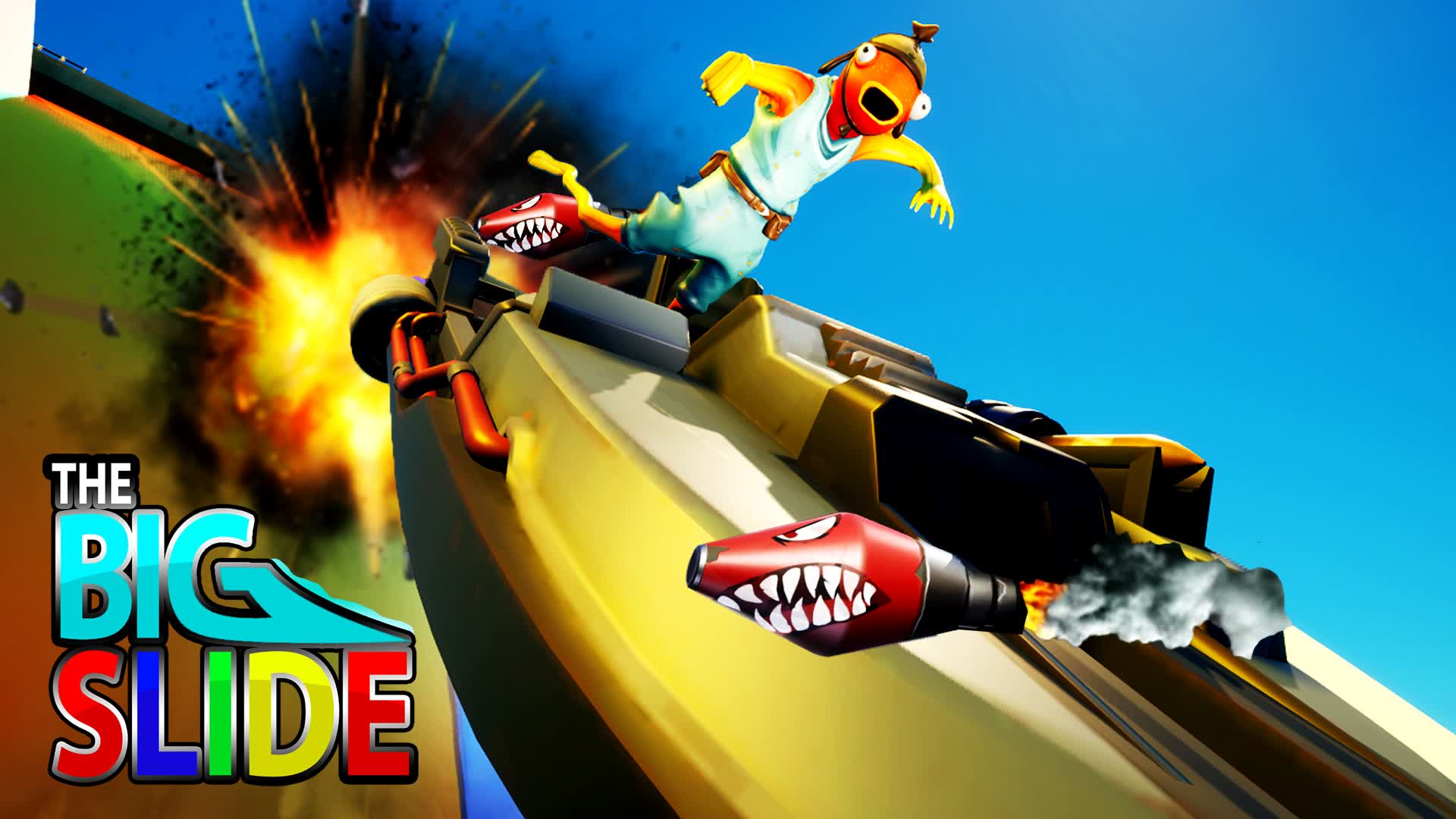 THE BIG SLIDE 🏄 | Surfers vs Rockets