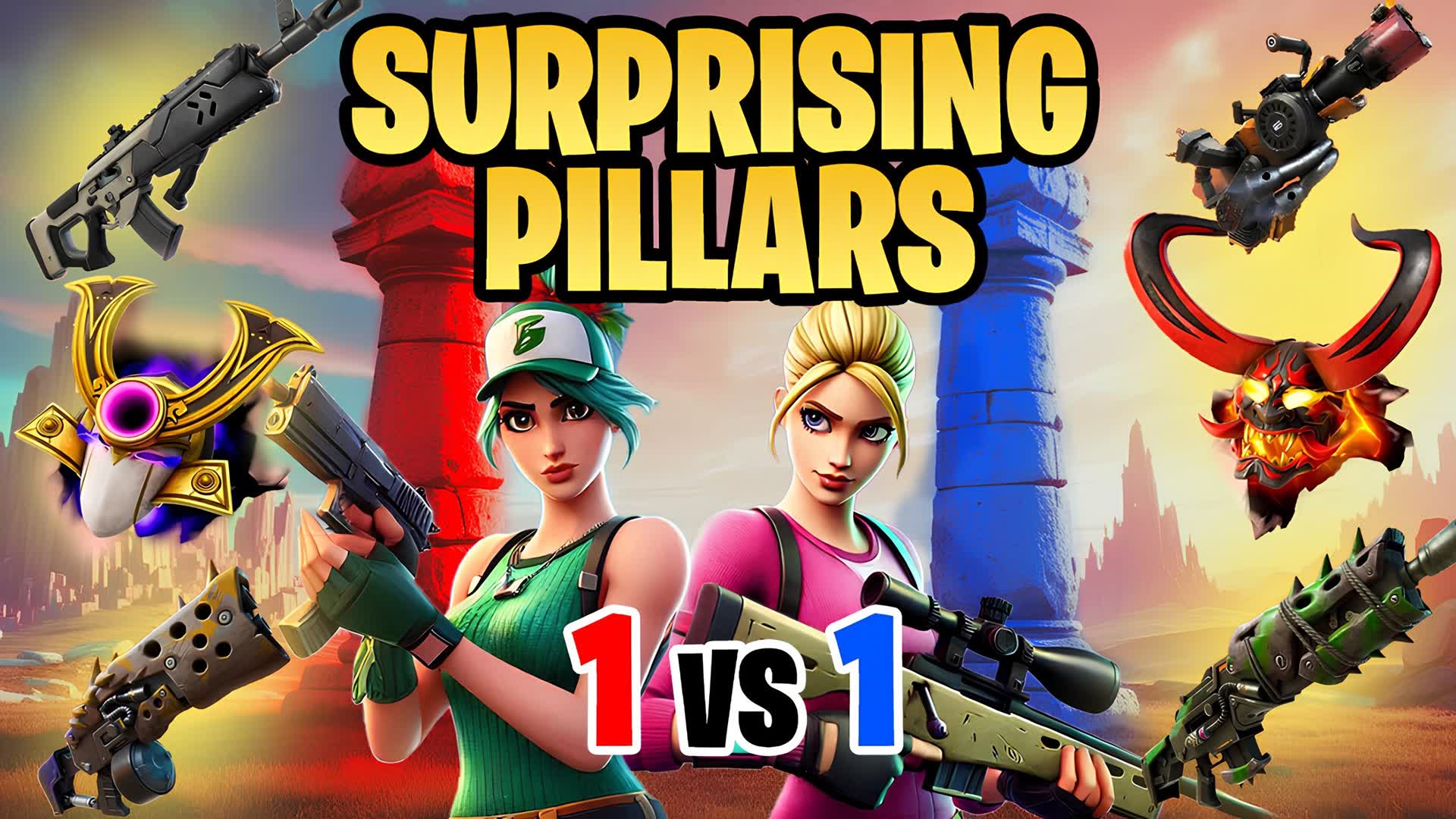 Surprising Pillars : 1V1