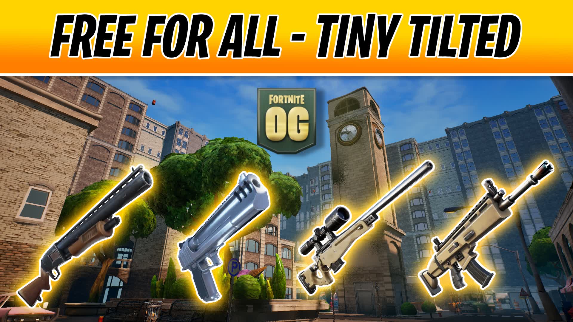 Free For All - Tiny Tilted 🏙️